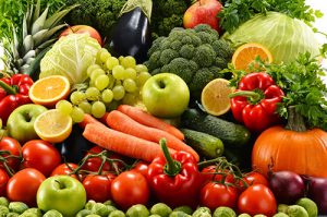 Consume a lot of organic vegetables and fruits
